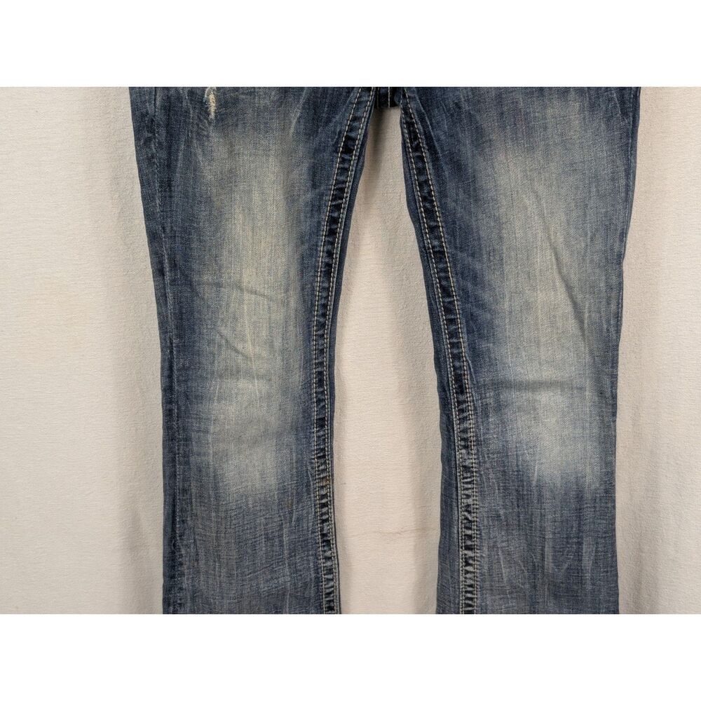 Miss Me Signature Rise Boot Jeans JE8055B4 Women's Size 26 - Picture 3 of 15